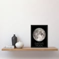 thumbnail image 2 of NASA Our Solar System Earth's Moon Lunar Orbiter Image Artwork Framed Wall Art Print A4, 2 of 4