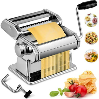  Arcwares Pasta Maker Machine, Automatic Noodle Make, Home Pasta  Maker for Spaghetti, Fettuccine, Macaroni, 12 Pasta Shaping Discs(Red) :  Home & Kitchen