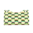thumbnail image 4 of Lsque Turtle On Skateboard Printed Long Tissue Box Cover Holder, Facial Paper Organizer Dispenser,Triangle with Bottom Belt, PVC Leather Decorative Organizer, 4 of 9