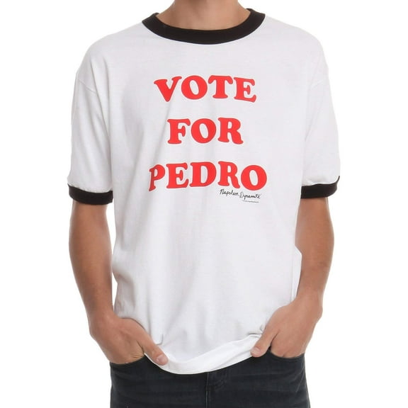 Napoleon Dynamite Vote For Pedro Adult White T-Shirt
