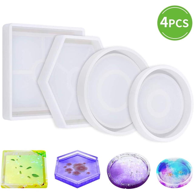 TIMIFIS Silicone Mold DIY for Sturdy Hexagon Square Round Kitchen Gadgets