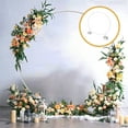 thumbnail image 3 of Shisuyan Kit d'Arche de Ballons avec Base Stable Remplissable d'Eau pour Décoration de Fête Forme Ronde PVC Blanc 1 Ensemble, 3 of 9