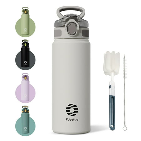 

FEIJIAN Stainless Steel Thermos Bottle Straw 600ml 720ml Insulated Flask Tumbler Outdoor Sports PLM01