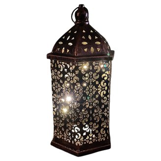 VIANIS 20-Inch Large Outdoor Pendant Light – Black Aluminum With Tempered Beveled Glass, Adjustable Chain For Porch Or Gazebo
