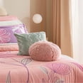 thumbnail image 3 of Colcha Neo Kira Individual Rosa Poliester Comodo Concord, 3 of 3