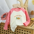 thumbnail image 4 of CHOYURME CHONYURM Toddler Girls 4 Packs Long Sleeve Tee Shirts,100% Cotton Casual Crewneck Graphic T-Shirt 2-5T, 4 of 6
