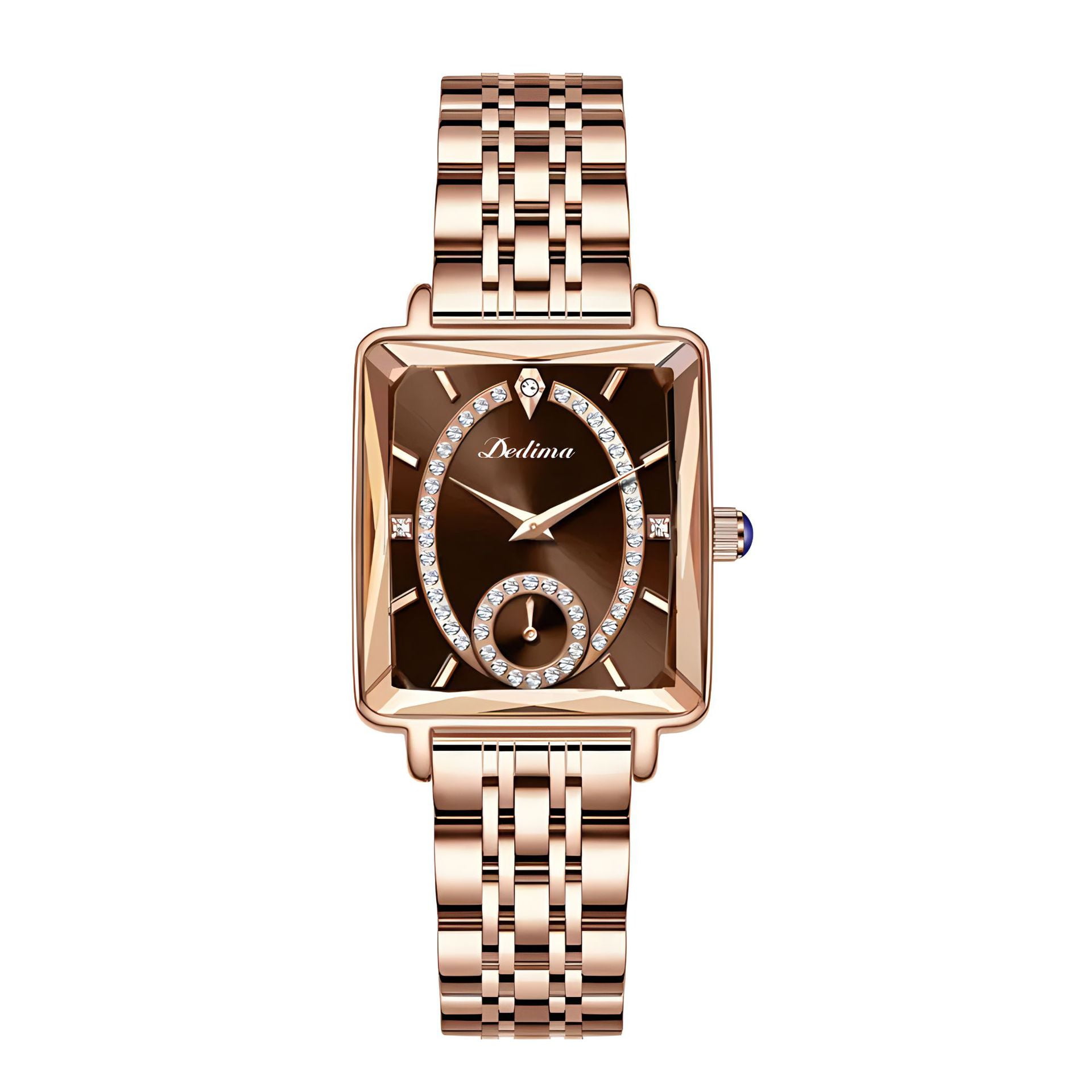 Caravelle Women's 44L117 Rose Gold Finish Chronograph Watch