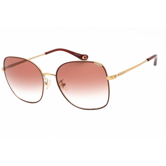 Sunglasses Coach HC 7133 94038D C7997 Shiny Rose Gold / Burgu