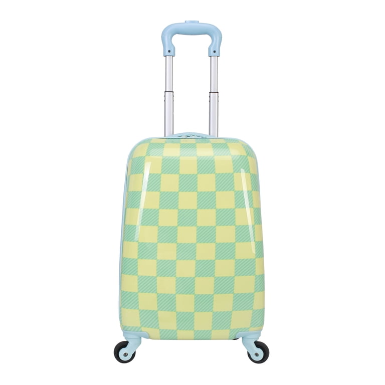 CRCKT Kids 21-Inch Hardside Carry-On Luggage, Yellow Blue photo 1