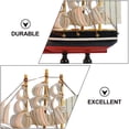 thumbnail image 2 of Tineasur Sailboat Figurine Ornament Nautical Decor Multi 1Set Home Decor Item, 2 of 7