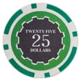 thumbnail image 5 of Brybelly CPEC-25 Eclipse 14 Gram Poker Chips (25 Pack)-$0.50, 5 of 8