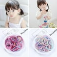 50PCS Baby Hair Ties for Girls, Multicolor Cute Girls Hair Ties, Small