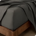 thumbnail image 3 of Bare Home  Cotton Flannel Sheet Set - Velvety Soft Heavyweight Grey Queen, 3 of 5