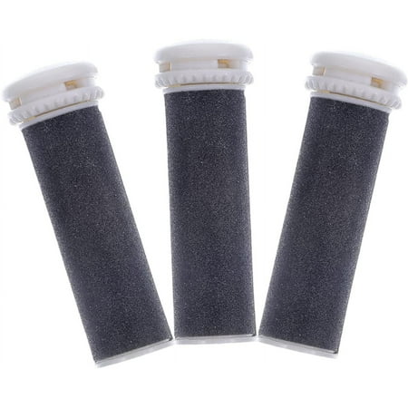 Foot Callus Remover Rollers 3pcs Foot Grinder Replacement Head Accessories Smooth Pedicure Wand Foot Care Supplies