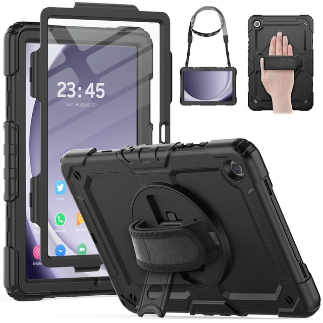 Funda para tablet HXCASEAC para Samsung Galaxy Tab A9 Plus 11", color negro