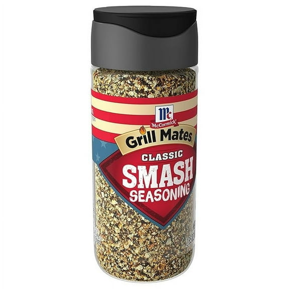 Pack of 1 McCormick Grill Mates Classic Smash Seasoning, 2.85 oz
