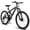 Gray, variant on 26 Inch Mountain Bike, 21-Speed Disc Brake, Front Fork Rear Shock Absorber Carbon Steel Frame Mountain Bike, Mens Womens Trail Commuter City Bicycles