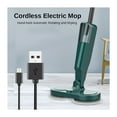 thumbnail image 3 of Wireless Electric Mop With Sprayer Floor Washing Mops With Self-spin To Clean Floor Handheld Smart Household Automatic Mop ,Easy to Use, 3 of 7
