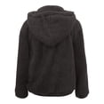 thumbnail image 3 of DHFJKG Hoodies For Women Sweatshirt Quarter Zip Fuffy Long Sleeve Pullover Winter Double-Sided Plush Comfort Tops, 3 of 3