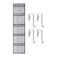 thumbnail image 3 of Organizador sobre la puerta perfecl 5 bolsillos para ropa interior y calcetines, 3 of 8