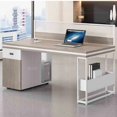 thumbnail image 4 of Workstation Storage Office Desks Mobile Wooden Ultifunctional Keyboard Office Desks Studying Bureau Scrivania Room Furnitures My Lux Decor Round, 4 of 19