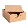 thumbnail image 4 of Rongfmy Boîte de Rangement pour Pelotes de Laine, Carrée avec Trous, avec Couvercle, 4 of 9