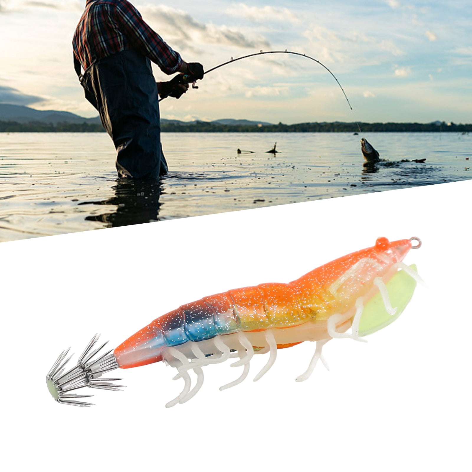 Leurre Seika Turlutte Squid Jig VLP 100 M 2.5 12 G Couleur 02 – Pour Pêche Au Calamar