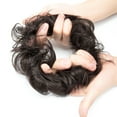 thumbnail image 6 of Women Girls Natural Messy Hair Bun Updo Extensions Wrap Curly Hair Scrunchie Ponytail Hairpieces With Elastic Rubber Band Hairpiece Synthetic Hair Scrunchies Hair Piece Bun, 6 of 7
