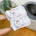 thumbnail image 2 of Paokuoon Shoe Bag Shoe Wash with Zipper Large Capacity Reusable Fine Mesh Laundry (Set of 2), 2 of 6