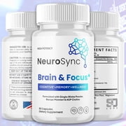 Neurosync Advanced Formula Brain Support Pills Maximum Strength Supplement Neuro Sync 300 Capsules