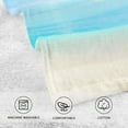 thumbnail image 4 of Dreamtimes Face Hand Towel Set Beautiful Beach White Sand Turquoise Ocean Cotton Washcloths, Quick-Dry Highly Absorbent Bath Towel- Pack of 2, 4 of 7