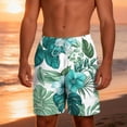 thumbnail image 6 of Lutiedan Mens Swim Trunks Hawaiian Bathing Mesh Lining Swimsuits Summer Beach Bathing Suit Swim Shorts Quick Dry Board Shorts with Pockets, 6 of 9