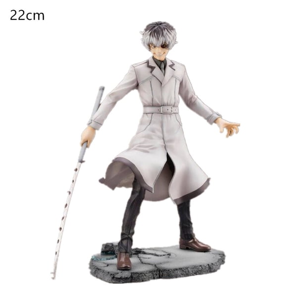 Tokyo Ghoul Kaneki Ken Touka Kirishima PVC Figura de acción Kaneki Ken Despertar Estatuilla Generación de Dark Jin Muyan xuanjing unisex