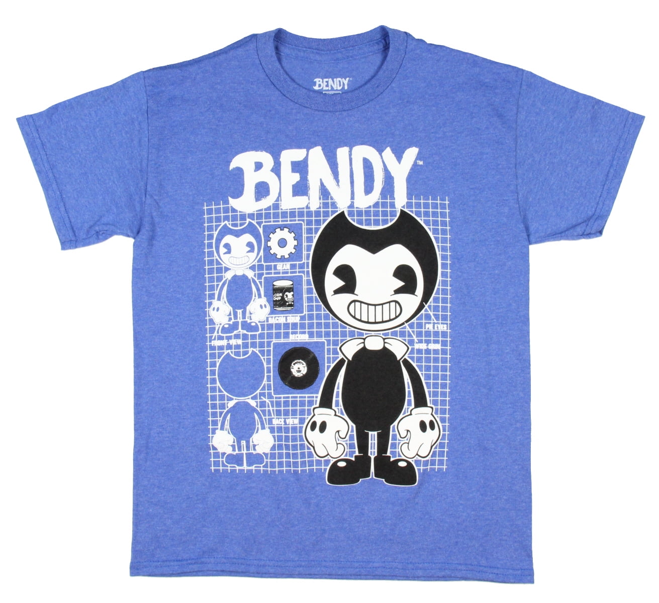 Bendy and The Ink Machine Kids Boy Girl T Shirt New Horror Game inspired Clothes 