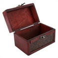 thumbnail image 2 of Caja organizadora de joyería, caja portátil de madera de PU, caja de almacenamiento para exhibición de joyas (6262C016262 New GrapeS), 2 of 12