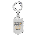 thumbnail image 1 of Lord Is My Shepherd Psalm 23:1 Stainless Steel or 18k Gold Premium Swivel Dog Tag Keychain, 1 of 8
