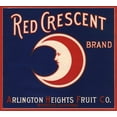 thumbnail image 3 of Red Crescent Brand, Riverside, California, Citrus Crate Label (100% Cotton Canvas Reusable Tote Bag), 3 of 3