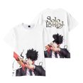 thumbnail image 3 of Camiseta de Anime Solo Leveling 3d con cuello redondo para mujer y hombre, camiseta de manga corta, ropa de calle Harajuku, traje de Carnaval de Halloween de manga coreana, 3 of 5
