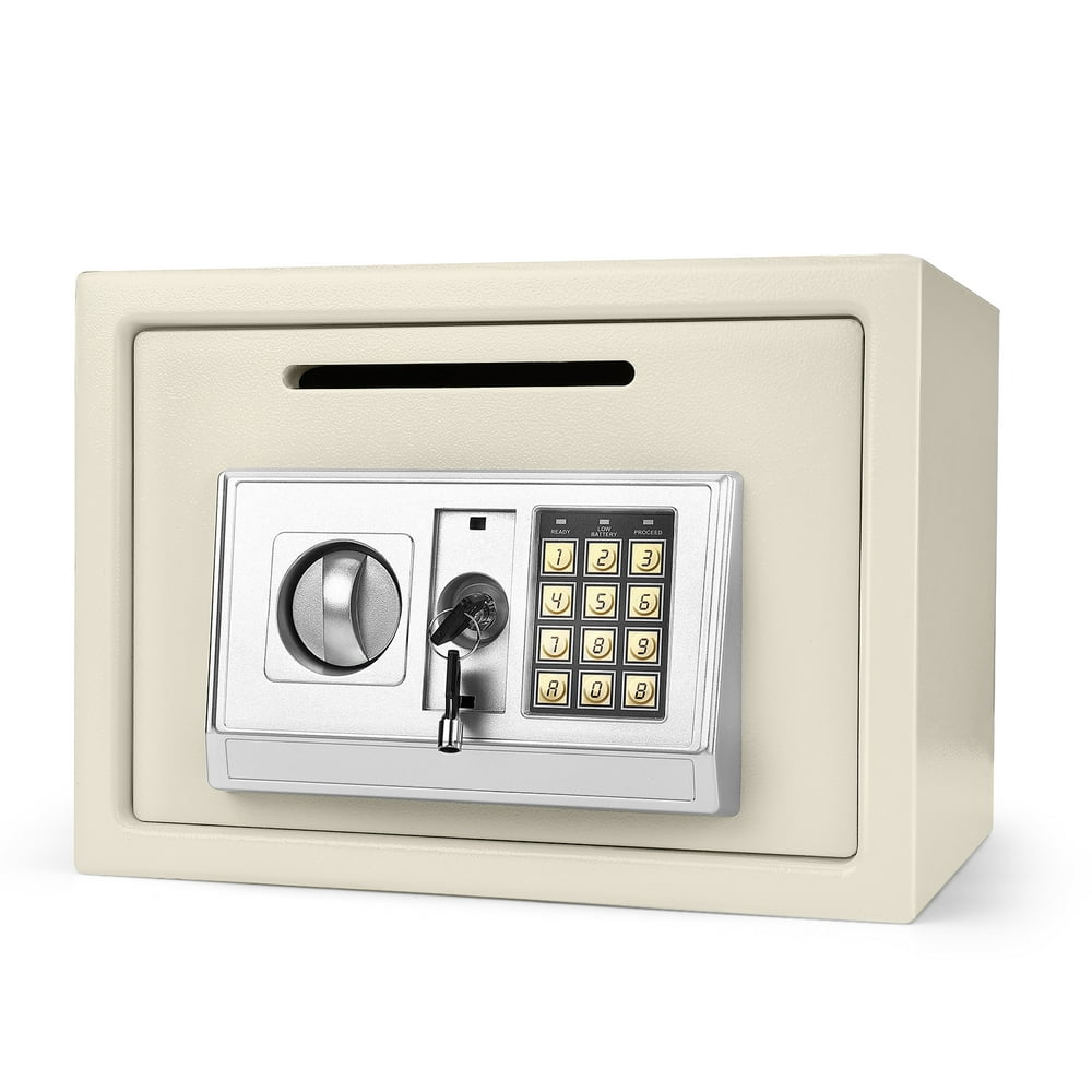 Electronic Depository Safe Box with Drop Slot Posting Opening Digital