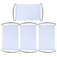 thumbnail image 5 of VORCOOL 1Set White Blank Canvas Hanging Banner with Retractable Design for DIY Event Decorations, 5 of 8