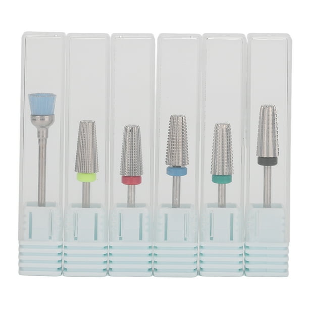Cabezal de pulido de uñas, Brocas multifuncionales para uñas Brocas para uñas Brocas para pulir uñas Fiabilidad excepcional