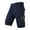 Blue, variant on WREESH Men's Fashion Cargo Shorts Hiking Shorts Outdoor Workout Shorts Solid Color Casual Short Pants with Cargo Pockets Black