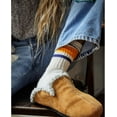 thumbnail image 6 of 4 Pairs Women Men Cotton Athletic Sports Crew Socks Striped Retro Casual Classic, 6 of 8