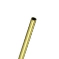 thumbnail image 5 of Uxcell 2.5mm OD 0.25mm Wall Thickness 300mm Length Brass Tube 2 Pack, 5 of 6