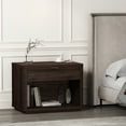 thumbnail image 2 of Evelyn Modern 32 Nightstand 2.0 with 1 Full Extension Drawer in Brown, 2 of 10