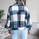thumbnail image 4 of Abrigo De Chaqueta De Manga Larga,Chaqueta Corta Abrigo Puff Chaqueta A Cuadros De Mujer Abrigo Chaqueta Corta De Mujer Estándares Líderes En La Industria, 4 of 6