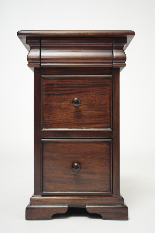 French Sleigh Narrow Bedside