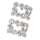 thumbnail image 4 of 2 clips para zapatos de moda, hebillas para zapatos, bricolaje, zapatos de tacón alto, clip para manualidades, joyería Plata, 4 of 8