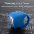thumbnail image 2 of Timbres de Bicicleta Eléctrica, Bocina Electrónica para Bicicleta, Mini Timbre Timbre E-Bell Impermeable 80dB, Soporte Universal de Silicona Elástica Negro Rojo Azul, 2 of 5