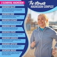 thumbnail image 5 of Magnesium Complex 1000mg | 8 Elemental Magnesium for Maximum Absorption | Supports Restful Sleep, Bones, Muscle & Immune Health | 90 Capsules, 5 of 7